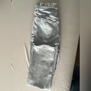 A&F 90s Slim Straight Ultra High Rise Jeans